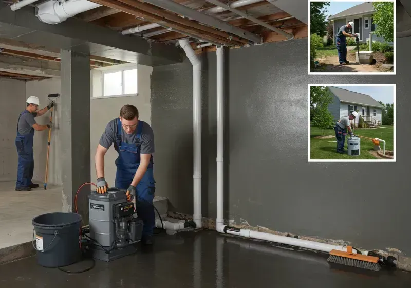 Basement Waterproofing and Flood Prevention process in Grand Mound, WA